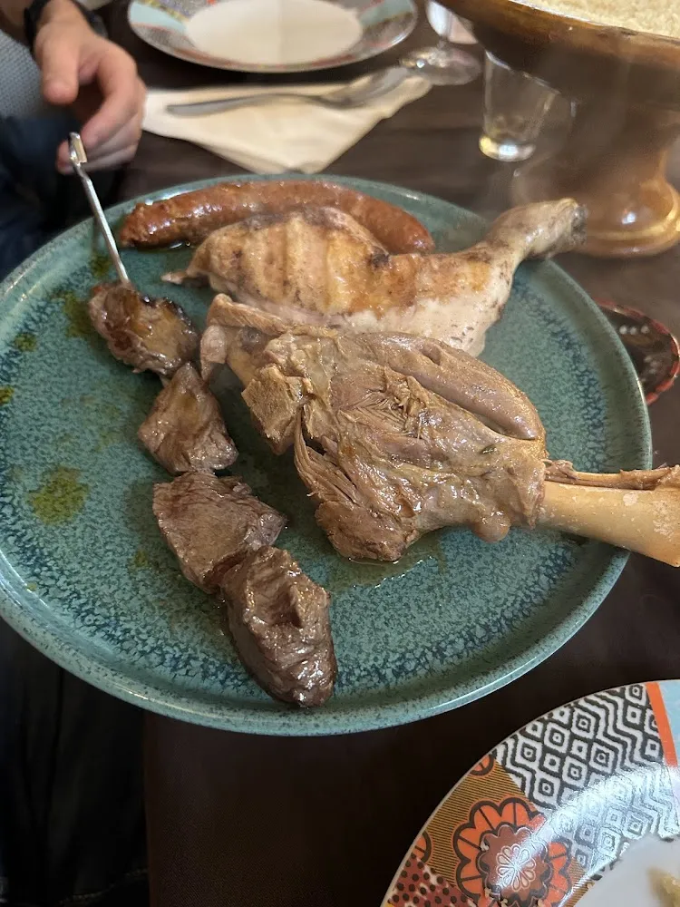 Brochettes de Bœuf Poulet Merguez de Bœuf